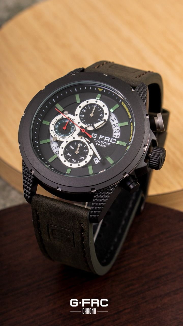 Reloj Gforce H3844g Cronografo Funciona